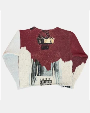 ANTI WOVEN TAPESTRY SWEATER