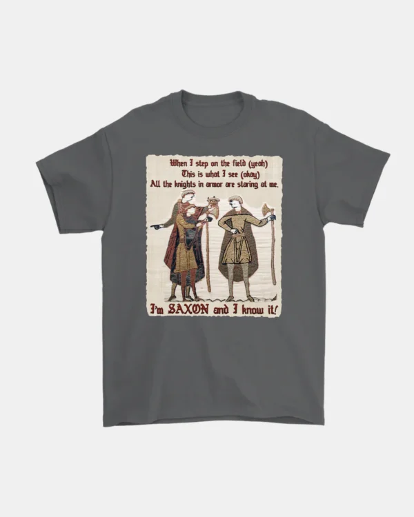 Bayeux Tapestry Dark Grey T-shirt