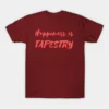 Happiness is Tapestry Red T-Shirt