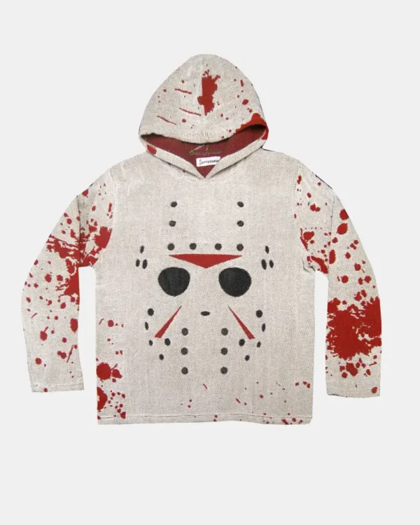 Jason Tapestry Woven Hoodie Sweater