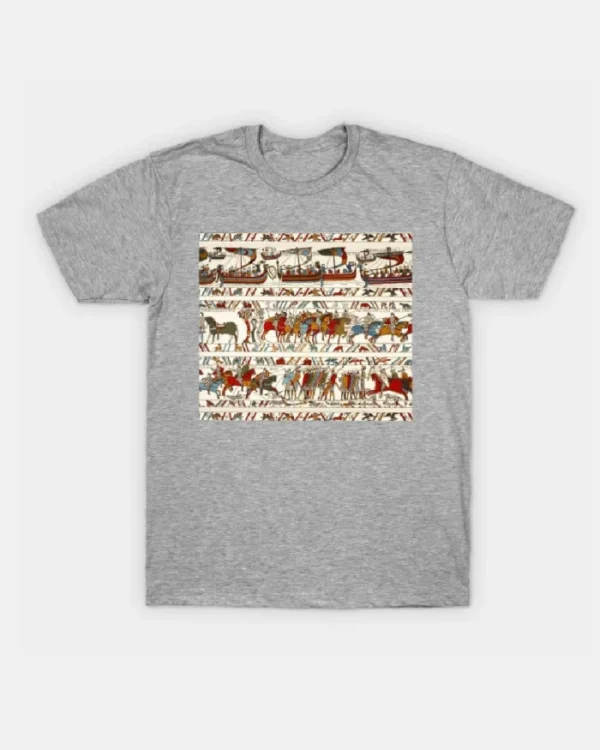 THE BAYEUX TAPESTRY grey T-Shirt