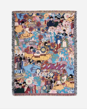 Yellow Submarine Tapestry Blanket