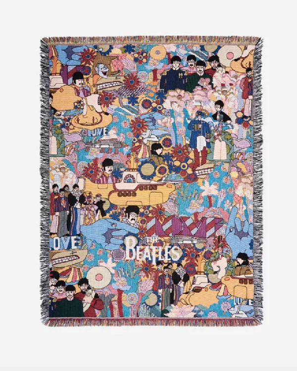 Yellow Submarine Tapestry Blanket