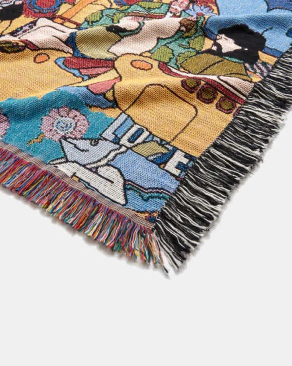 Yellow Submarine Tapestry Blanket